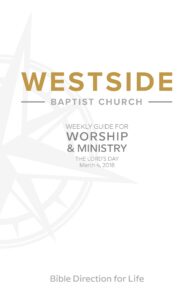 Weekly Guide for Worship and Ministry—March 4