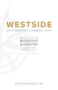 Weekly Guide for Worship and Ministry—September 2
