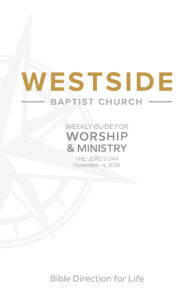 Weekly Guide for Worship and Ministry—November 4