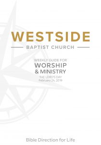 Weekly Guide for Worship and Ministry—February 24